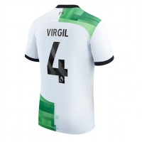 Fotbalové Dres Liverpool Virgil van Dijk #4 Venkovní 2023-24 Krátký Rukáv